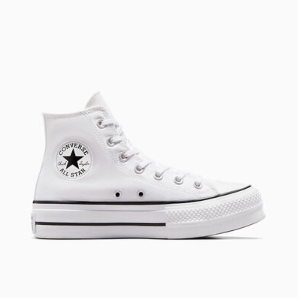 Platform White Converse